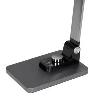 Hansa Breeze LED Schreibtischlampe grau 9 W
