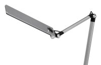 Hansa Wave LED Schreibtischlampe silber 8,5 W