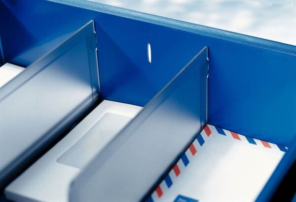 LEITZ Trennwand für Briefablagen Sorty transparent, 2 St.