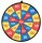 Idena Klettball-Dart Geschicklichkeitsspiel, 1 St.