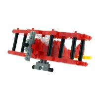 Idena 40141 Postkarte Doppeldecker Mini- Bausteine