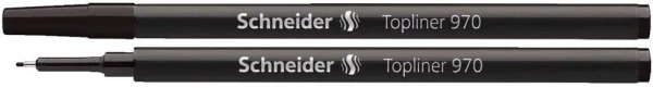 Schneider Topliner 970 Gelschreiberminen schwarz 0,4 mm 1...