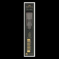 FABER-CASTELL TK 9071 Fallminen-Bleistiftminen schwarz B...