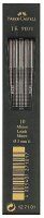 FABER-CASTELL TK 9071 Fallminen-Bleistiftminen schwarz B...