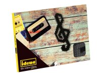 Idena 40143 Postkarte Notenschlüssel Mini- Bausteine