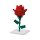 Idena 40151 Postkarte Rose Mini- Bausteine