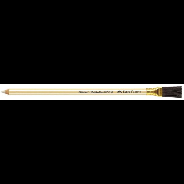 FABER-CASTELL Radierstifte PERFECTION 7058B weiß, 12 St.