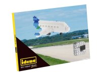 Idena 40149 Postkarte Flugzeug Mini- Bausteine