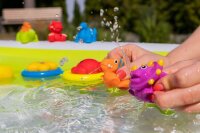 Idena Badespielzeug Spritztiere Dinosaurier mehrfarbig, 1 Set