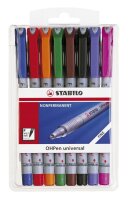 STABILO OHPen Folienstifte-Set farbsortiert, 8 St.