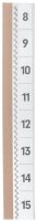 DURABLE Vollsichtreiter selbstklebend TABFIX transparent,...