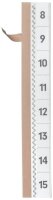 DURABLE Vollsichtreiter selbstklebend TABFIX transparent,...