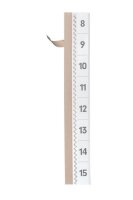 DURABLE Vollsichtreiter selbstklebend TABFIX transparent, 5 St.