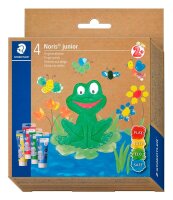 STAEDTLER Noris Club MALI Fingerfarben farbsortiert 4x...
