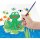 STAEDTLER Noris Club MALI Fingerfarben farbsortiert 4x 100,0 ml, 4 St.