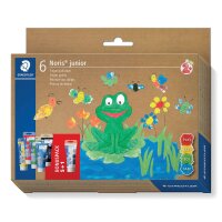 STAEDTLER Noris Club MALI Fingerfarben farbsortiert 6x...