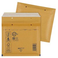 aroFOL® CLASSIC Luftpolstertaschen CD braun, 100 St.