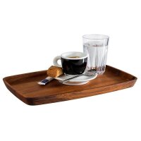 APS Servierplatte braun 18,0 x 30,0 cm, 1 St.