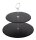 APS Etagere schwarz, silber 24,0 cm  ( 989 )