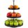 APS Etagere FRIDA beige/schwarz Höhe: 43,0 cm, 1 St.