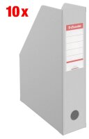 Esselte Stehsammler 56008 grau Kunststoff, DIN A4, 10 St.