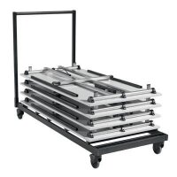 SODEMATUB Transportwagen schwarz 164,0 x 73,0 x 114,0 cm...