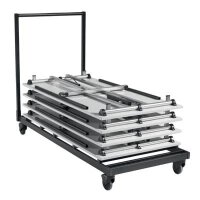 SODEMATUB Transportwagen schwarz 164,0 x 73,0 x 114,0 cm...