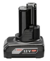 BOSCH Professional GSR 12V-15 Akku-Bohrschrauber-Set 12,0 V, mit 2 Akkus