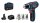 BOSCH Professional GSR 12V-15 Akku-Bohrschrauber-Set 12,0 V, mit 2 Akkus