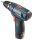 BOSCH Professional GSR 12V-15 Akku-Bohrschrauber-Set 12,0 V, mit 2 Akkus