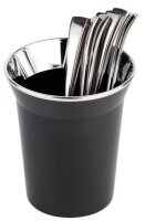 APS Besteckhalter TOP CHROME schwarz, 1 St.
