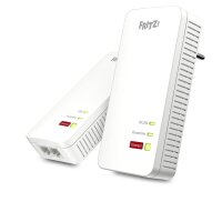 FRITZ! Powerline 1240 AX WLAN Powerline-Adapter-Set, 1 Set