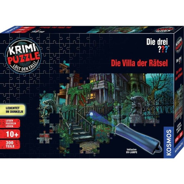 KOSMOS KRIMI-PUZZLE Die drei??? Die Villa der Rätsel Puzzle, 300 Teile  ( 697976 )