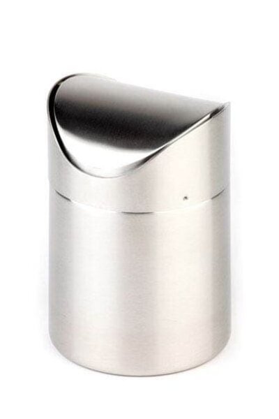 APS Tischmülleimer 1,2 l silber, 1 St.
