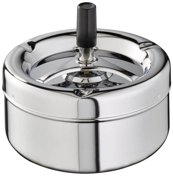 APS KLASSIKER Aschenbecher silber, 1 St.