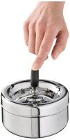 APS KLASSIKER Aschenbecher silber, 1 St.