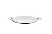 APS Tortenplatte mit Haube transparent/silber Ø 30,0 cm, 1 St.