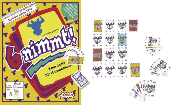 AMIGO 6 nimmt! Kartenspiel, 1 St.