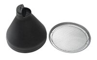 APS DIABOLO Standaschenbecher schwarz, 1 St.