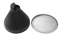 APS DIABOLO Standaschenbecher schwarz, 1 St.