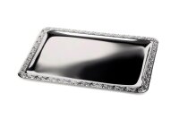 APS Servierplatte SCHÖNER ESSEN silber 53,0 x 32,5...