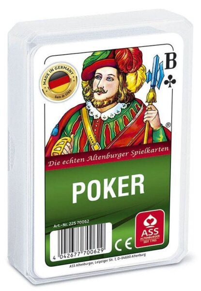 ASS ALTENBURGER POKER Kartenspiel, 1 St.