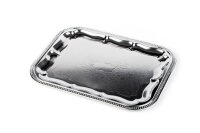APS Servierplatte silber 31,0 x 41,5 cm, 1 St.