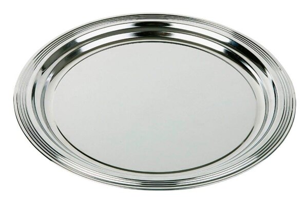 APS Servierplatte CLASSIC silber 35,0 cm, 1 St.