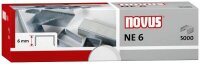 novus Heftklammern NE 6, 5.000 St.