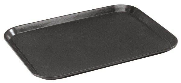APS Tablett NON-SLIP schwarz rechteckig 53,0 x 32,5 cm, 1 St.