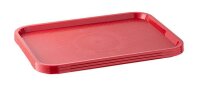 APS Tablett rot rechteckig 41,0 x 30,5 cm, 1 St.