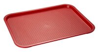 APS Tablett rot rechteckig 45,0 x 35,5 cm, 1 St.