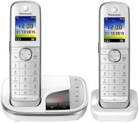 Panasonic KX-TGJ322GW Schnurloses Telefon-Set mit...