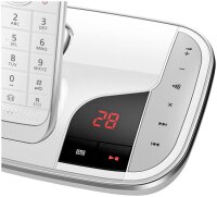 Panasonic KX-TGJ322GW Schnurloses Telefon-Set mit Anrufbeantworter weiß